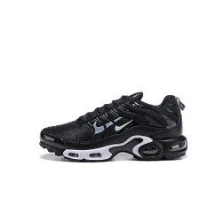 Men Sports Shoes Nike Air Max Plus Tn Black White 815994-004