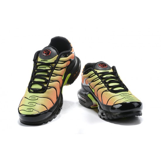 Men Sports Shoes Nike Air Max Plus Tn Black Yellow AQ9979-001