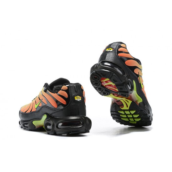 Men Sports Shoes Nike Air Max Plus Tn Black Yellow AQ9979-001