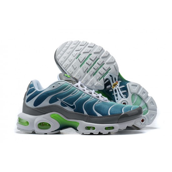 Men Sports Shoes Nike Air Max Plus Tn Blue Green CT1619-400