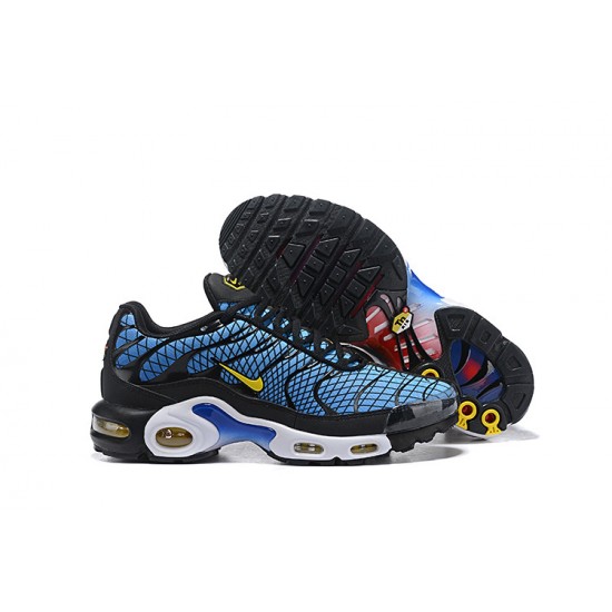 Men Sports Shoes Nike Air Max Plus Tn Greedy Blue Orange AV7021-001