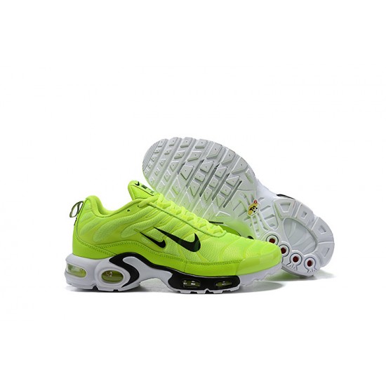 Men Sports Shoes Nike Air Max Plus Tn Green White 815994-300