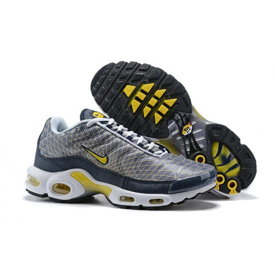 Men Sports Shoes Nike Air Max Plus Tn Grey Yellow BV1983-500