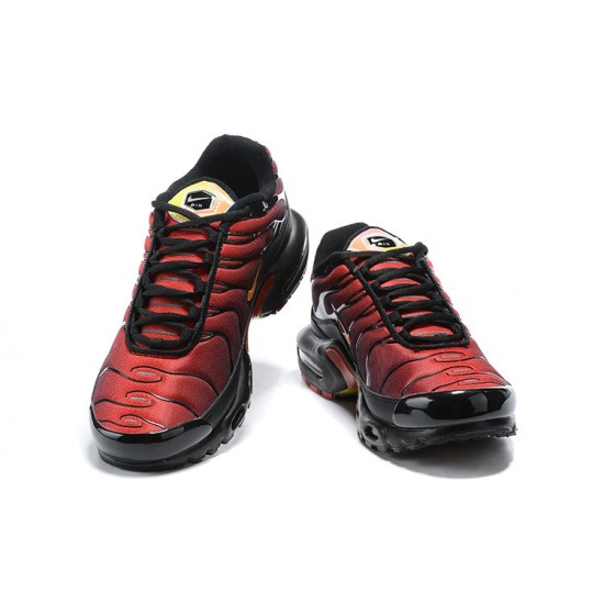 Men Sports Shoes Nike Air Max Plus Tn Magma Pack Black Red CV1636-002