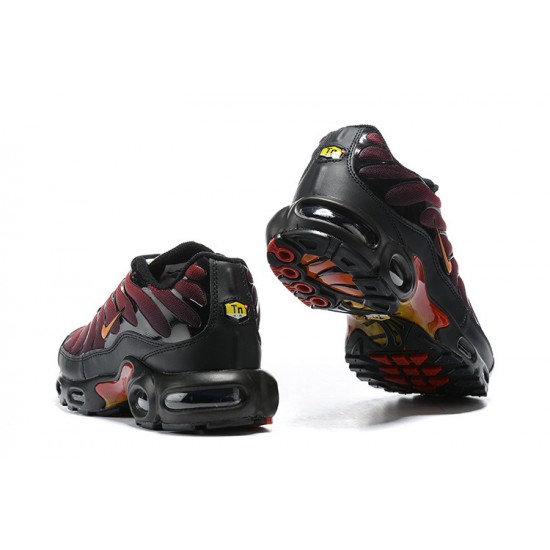 Men Sports Shoes Nike Air Max Plus Tn Magma Pack Black Red CV1636-002