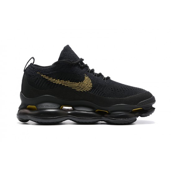 Men Sports Shoes Nike Air Max Scorpion Black Yellow