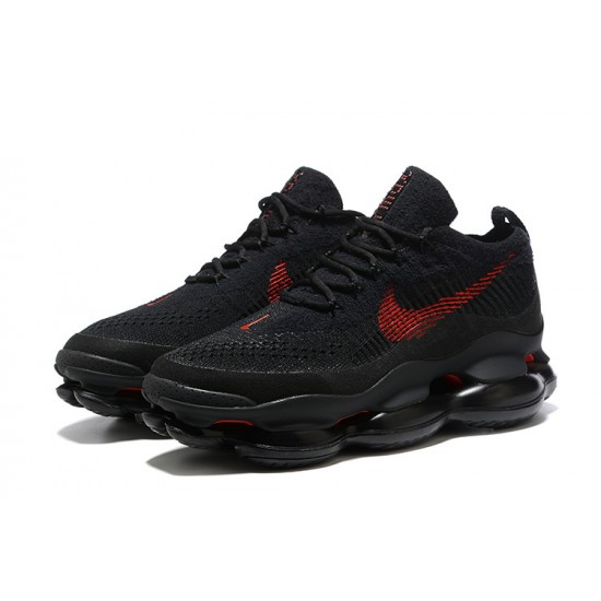 Men Sports Shoes Nike Air Max Scorpion Black and Red 