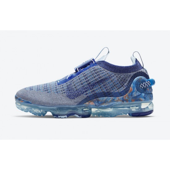 Women/Men Sports Shoes Nike Air VaporMax 2020 Flyknit Blue CT1823-400