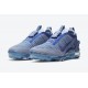 Women/Men Sports Shoes Nike Air VaporMax 2020 Flyknit Blue CT1823-400