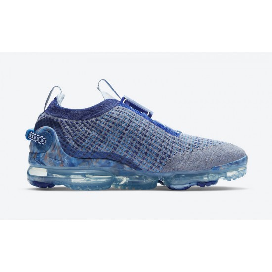 Women/Men Sports Shoes Nike Air VaporMax 2020 Flyknit Blue CT1823-400