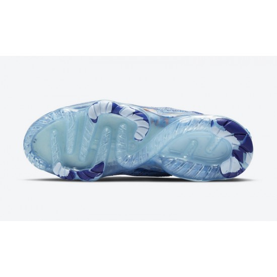 Women/Men Sports Shoes Nike Air VaporMax 2020 Flyknit Blue CT1823-400