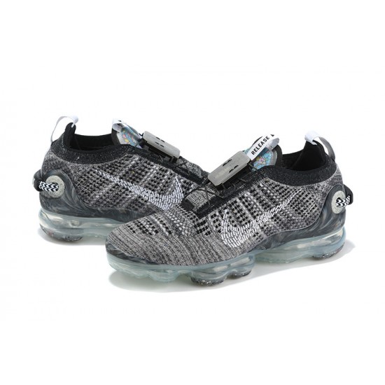 Women/Men Sports Shoes Nike Air VaporMax 2020 Flyknit Oreo Grey CT1823-001