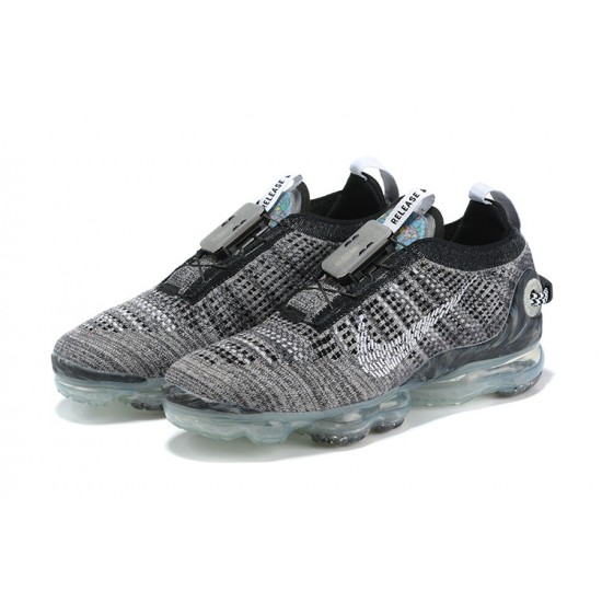 Women/Men Sports Shoes Nike Air VaporMax 2020 Flyknit Oreo Grey CT1823-001