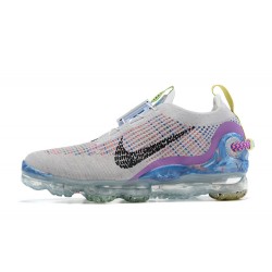 Women/Men Sports Shoes Nike Air VaporMax 2020 Flyknit White Purple CJ6740-001