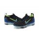 Women/Men Sports Shoes Nike Air VaporMax 2021 Flyknit Black Green and Blue