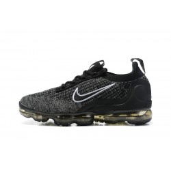 Women/Men Sports Shoes Nike Air VaporMax 2021 Flyknit Black Grey DC9394-001