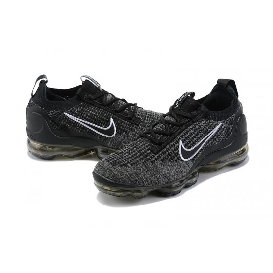 Women/Men Sports Shoes Nike Air VaporMax 2021 Flyknit Black Grey DC9394-001