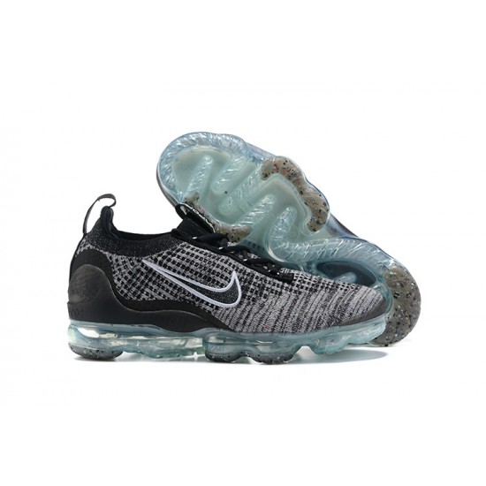 Women/Men Sports Shoes Nike Air VaporMax 2021 Flyknit Black Grey DH4088-003