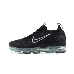 Women/Men Sports Shoes Nike Air VaporMax 2021 Flyknit Black White DC4112-002