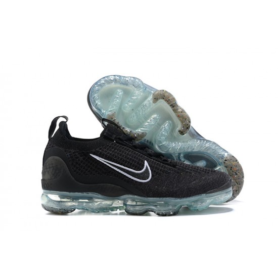 Women/Men Sports Shoes Nike Air VaporMax 2021 Flyknit Black White DC4112-002