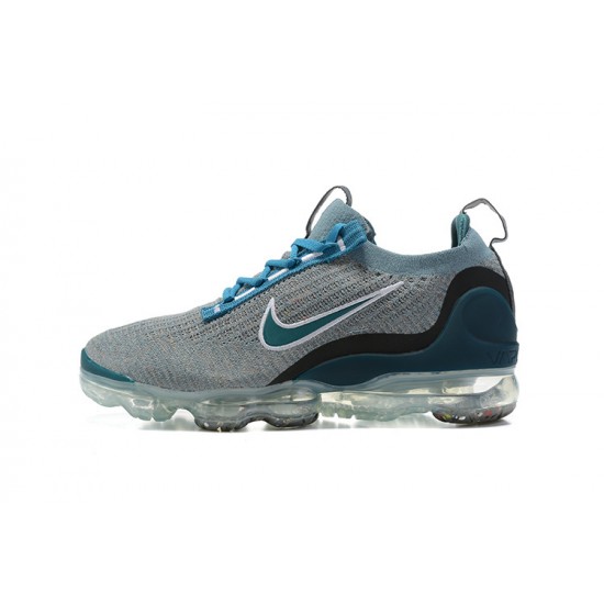 Women/Men Sports Shoes Nike Air VaporMax 2021 Flyknit Blue Grey DC9394-400