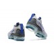 Women/Men Sports Shoes Nike Air VaporMax 2021 Flyknit Grey Blue