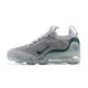 Women/Men Sports Shoes Nike Air VaporMax 2021 Flyknit Grey Green DN3074-001