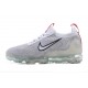 Women/Men Sports Shoes Nike Air VaporMax 2021 Flyknit Grey Red DB1550-003