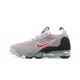 Women/Men Sports Shoes Nike Air VaporMax 2021 Flyknit Grey Red DH4085-003