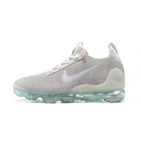 Women/Men Sports Shoes Nike Air VaporMax 2021 Flyknit Grey White DH4088-001