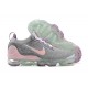 Women/Men Sports Shoes Nike Air VaporMax 2021 Flyknit Grey and Pink