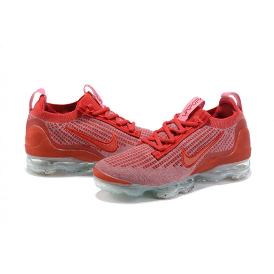 Women/Men Sports Shoes Nike Air VaporMax 2021 Flyknit Red DC4112-800