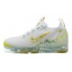 Women/Men Sports Shoes Nike Air VaporMax 2021 Flyknit White Yellow