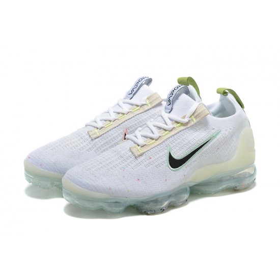 Women/Men Sports Shoes Nike Air VaporMax 2021 Flyknit White and Black