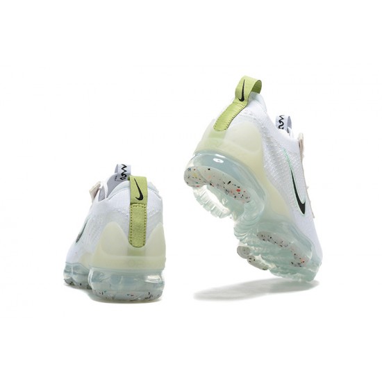 Women/Men Sports Shoes Nike Air VaporMax 2021 Flyknit White and Black