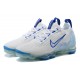 Women/Men Sports Shoes Nike Air VaporMax 2021 Flyknit White and Blue