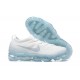 Women/Men Sports Shoes Nike Air VaporMax 2023 Flyknit Pure Platinum White Blue DV1678-002