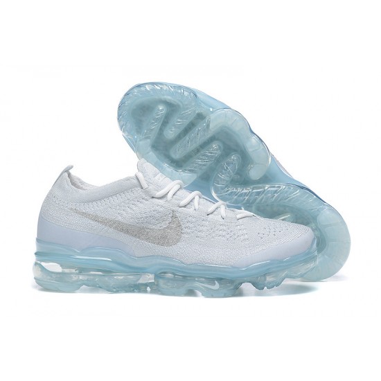 Women/Men Sports Shoes Nike Air VaporMax 2023 Flyknit Grey Blue DV6840-100