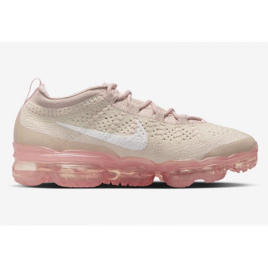 Women Sports Shoes Nike Air VaporMax 2023 Flyknit Oatmeal Pink DV6840-101