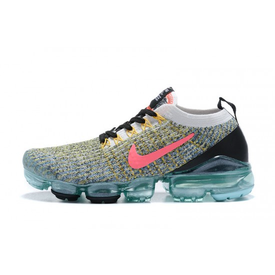 Women/Men Sports Shoes Nike Air VaporMax Flyknit 3 Black Green AJ6910-104