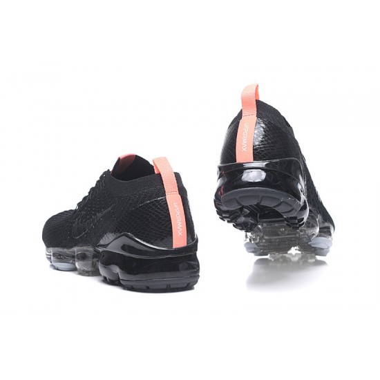 Women/Men Sports Shoes Nike Air VaporMax Flyknit 3 Black Orange