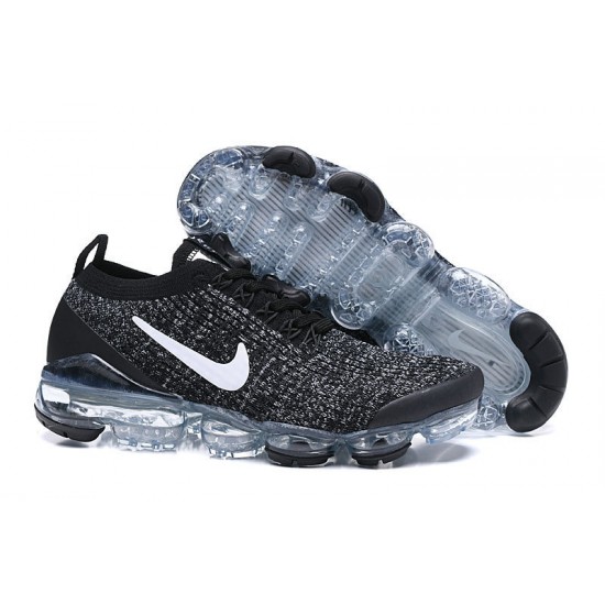 Women/Men Sports Shoes Nike Air VaporMax Flyknit 3 Black White AJ6900-212