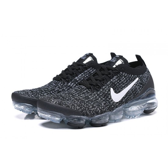 Women/Men Sports Shoes Nike Air VaporMax Flyknit 3 Black White AJ6900-212