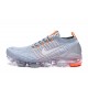 Women/Men Sports Shoes Nike Air VaporMax Flyknit 3 Grey Orange AJ6900-003