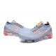 Women/Men Sports Shoes Nike Air VaporMax Flyknit 3 Grey Orange AJ6900-003