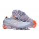 Women/Men Sports Shoes Nike Air VaporMax Flyknit 3 Grey Orange AJ6900-003