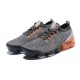 Women/Men Sports Shoes Nike Air VaporMax Flyknit 3 Grey Orange AJ6900-024