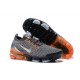 Women/Men Sports Shoes Nike Air VaporMax Flyknit 3 Grey Orange AJ6900-024