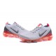 Women/Men Sports Shoes Nike Air VaporMax Flyknit 3 Grey Red AJ6900-600