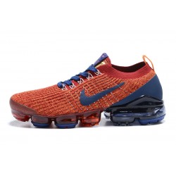 Women/Men Sports Shoes Nike Air VaporMax Flyknit 3 Red Blue AJ6900-600